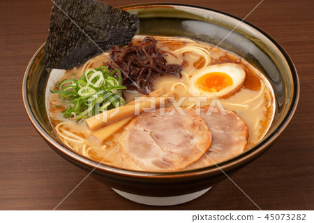 Soy sauce and pork ramen Soy sauce and pork ramen 45073282