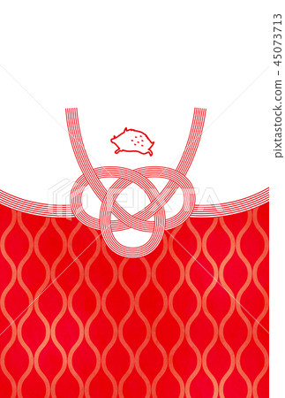新年的卡片模板 45073713