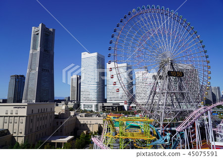 Urban landscape Yokohama Minatomirai 45075591