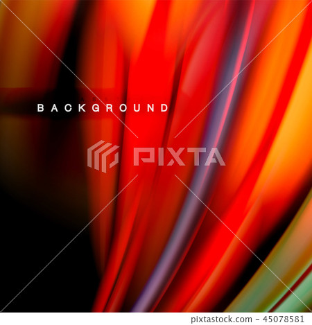 Background abstract - liquid color wave 45078581