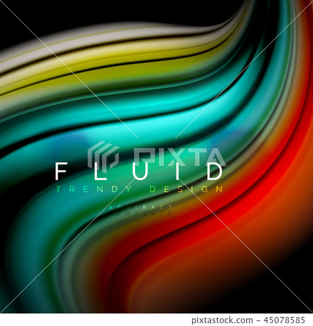 Background abstract - liquid color wave Background abstract - liquid color wave 45078585
