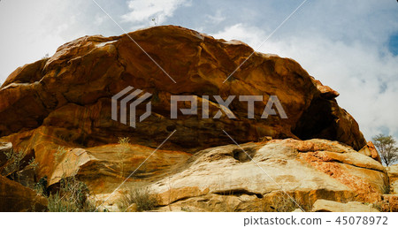 Cave paintings Laas Geel rock , Hargeisa, Somalia Cave paintings Laas Geel rock , Hargeisa, Somalia 45078972
