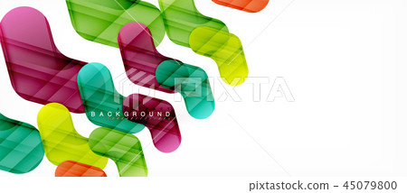 Colorful glossy arrows abstract background Colorful glossy arrows abstract background 45079800