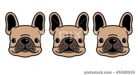 dog vector french bulldog icon logo character cute 45080939