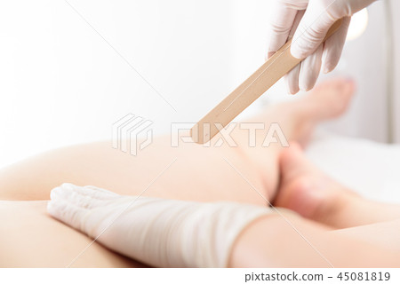 脫毛打蠟脫毛精緻區域治療形象 45081819