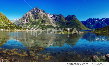 Landscape of Norway in the summer 45082590