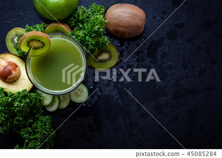 Healthy Juice smoothie. Organic and Fresh green 45085284