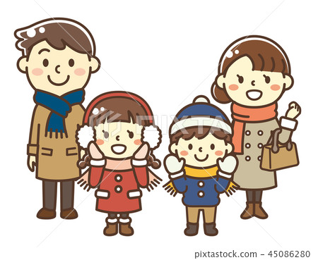 Family winter clothes Family winter clothes 45086280