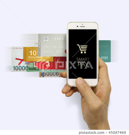財務對象，金融背景，移動支付，智能支付，支付系統 45087469