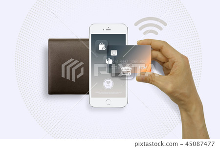 財務對象，金融背景，移動支付，智能支付，支付系統 45087477