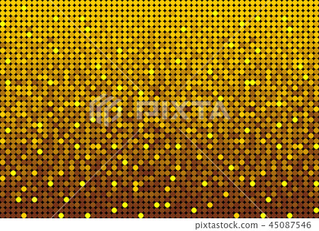 The Banner Gold Sequins, Glitter, Sparkle, Back. 45087546