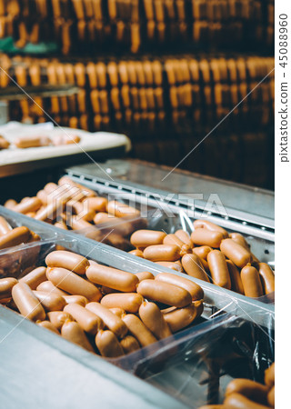 sausage meat production 45088960