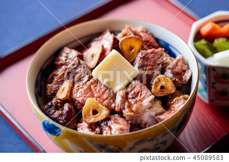 Steak bowl garlic butter soy sauce taste Steak bowl garlic butter soy sauce taste 45089583