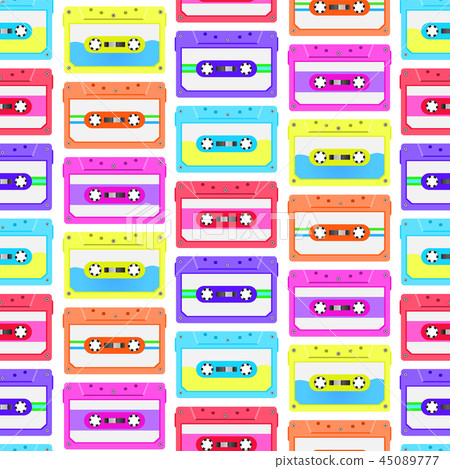 Vintage seamless pattern  45089777