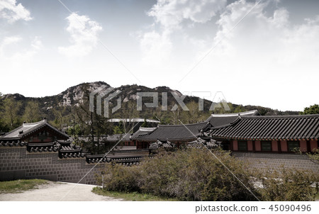 Korean Tradition, Traditional Korean House, Korean Landmark, Korean Palace 45090496
