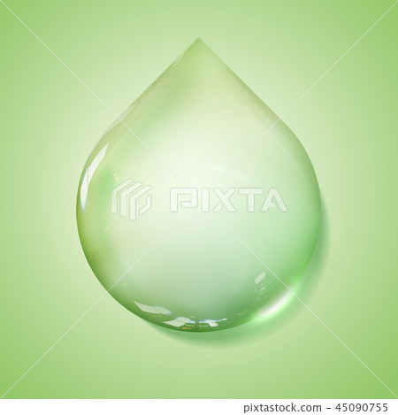 Water droplets object, water droplets, various fresh water droplets, water droplets background 45090755