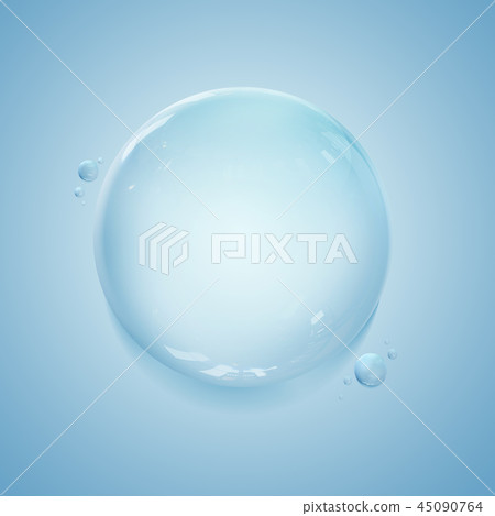 水滴反對，水滴，各種各樣的淡水小滴，水滴背景 45090764