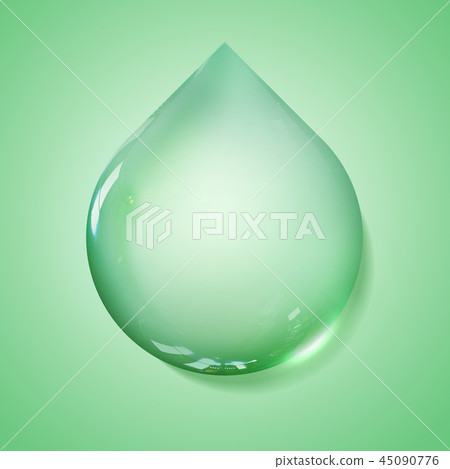 Water droplets object, water droplets, various fresh water droplets, water droplets background 45090776