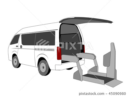 Welfare vehicle lift car 45090980