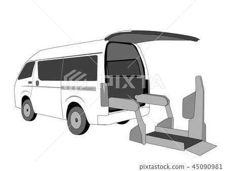 Welfare vehicle lift car 45090981