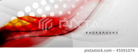 Smooth blur wave background 45091074