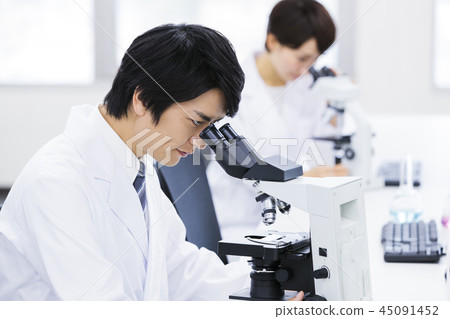 Research microscope science science experiment 45091452