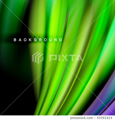 Background abstract - liquid color wave 45091824
