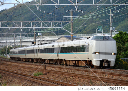 289 series Limited Express Kuroshio 6 cars running on JR Kyoto Line 45093354