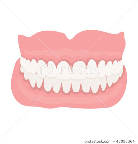 Jaw icon cartoon. Single medicine icon from the big medical, healthcare cartoon. 45093364
