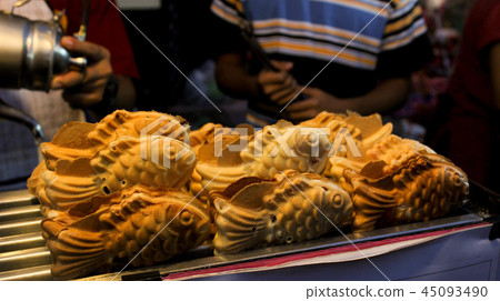 Japanese casual street food snack, Taiyaki Japanese casual street food snack, Taiyaki 45093490