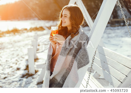 girl in winter 45093720