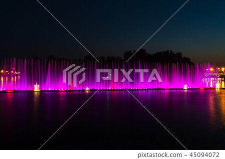 Fountain in the Ukrainian city of Vinnitsa 45094072
