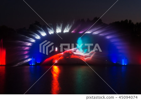 Fountain in the Ukrainian city of Vinnitsa 45094074
