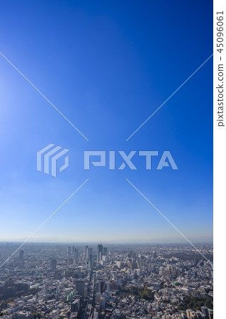 Cape of Tokyo including Shibuya and Mt. Fuji 45096061