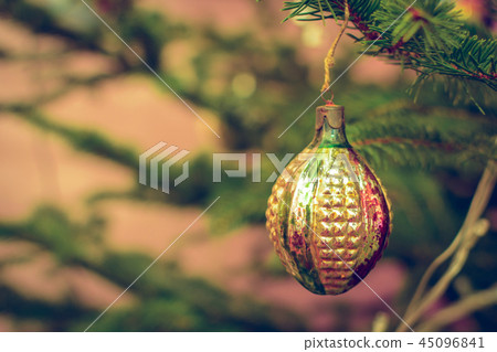 Vintage looking Bauble for Christmas tree Vintage looking Bauble for Christmas tree 45096841