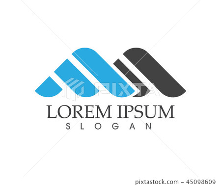 Letter M vector icons such logos template Letter M vector icons such logos template 45098609