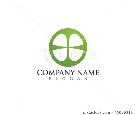 green leaf ecology nature element vector icon green leaf ecology nature element vector icon 45099316
