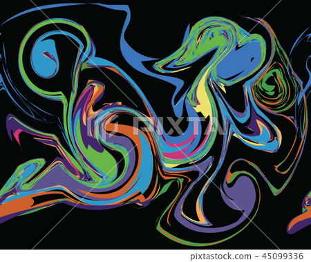 Mardi Gras seamless line marble pattern, illustration Mardi Gras seamless line marble pattern, illustration 45099336
