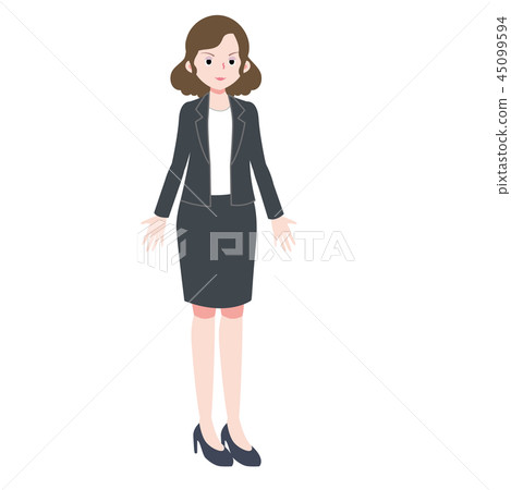 Illustration of a female boss - Stock Illustration [45099594] - PIXTA