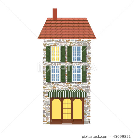 old fashioned dollhouse