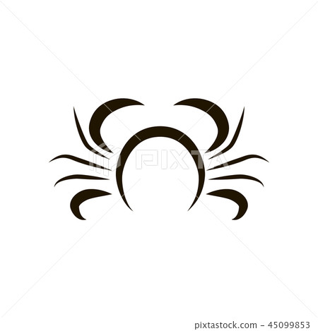 Crab.logo template. seafood Creative vector symbol Crab.logo template. seafood Creative vector symbol 45099853