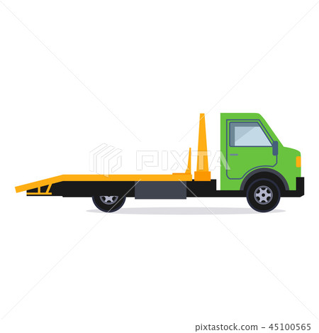 Truck for transportation faulty and emergency cars 45100565