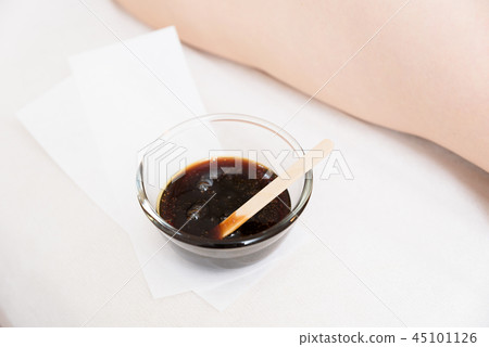 Hair Removal Waxing Hair Removal Image Stock Photo 45101126