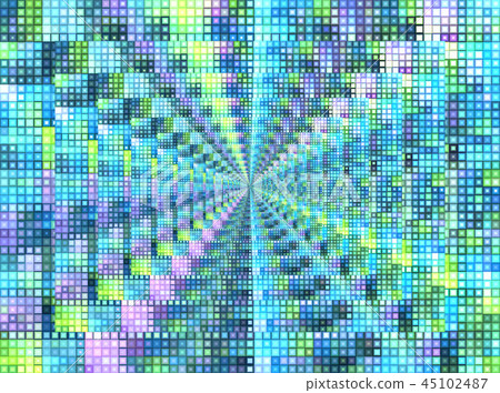 Bright background with mosaic pattern Bright background with mosaic pattern 45102487