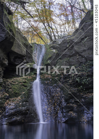 Oshitaji Falls, Yaita City, Tochigi Prefecture 45103048