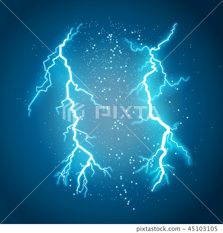 Vector illustration. Transparent light effect 45103105