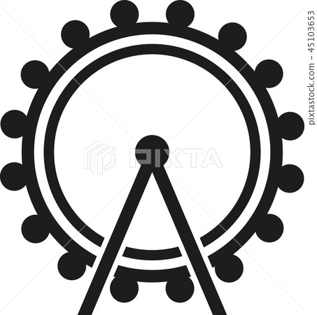 Ferris wheel button 45103653