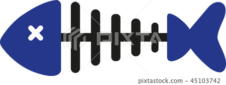 Fishbone in two colors with cross Fishbone in two colors with cross 45103742