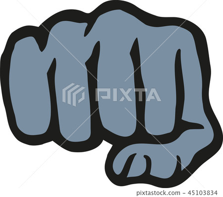 Fist hand icon Fist hand icon 45103834