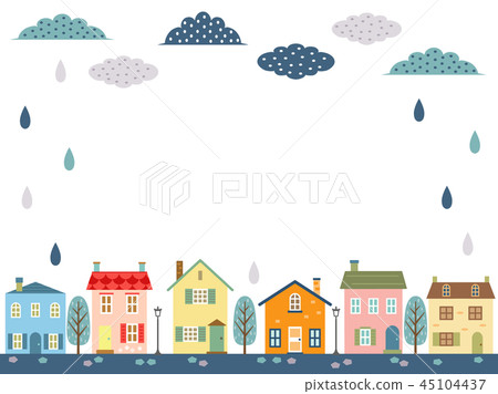 Cityscape 18 Rain 45104437